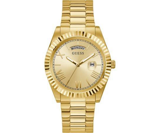 Guess watch gold colour sales